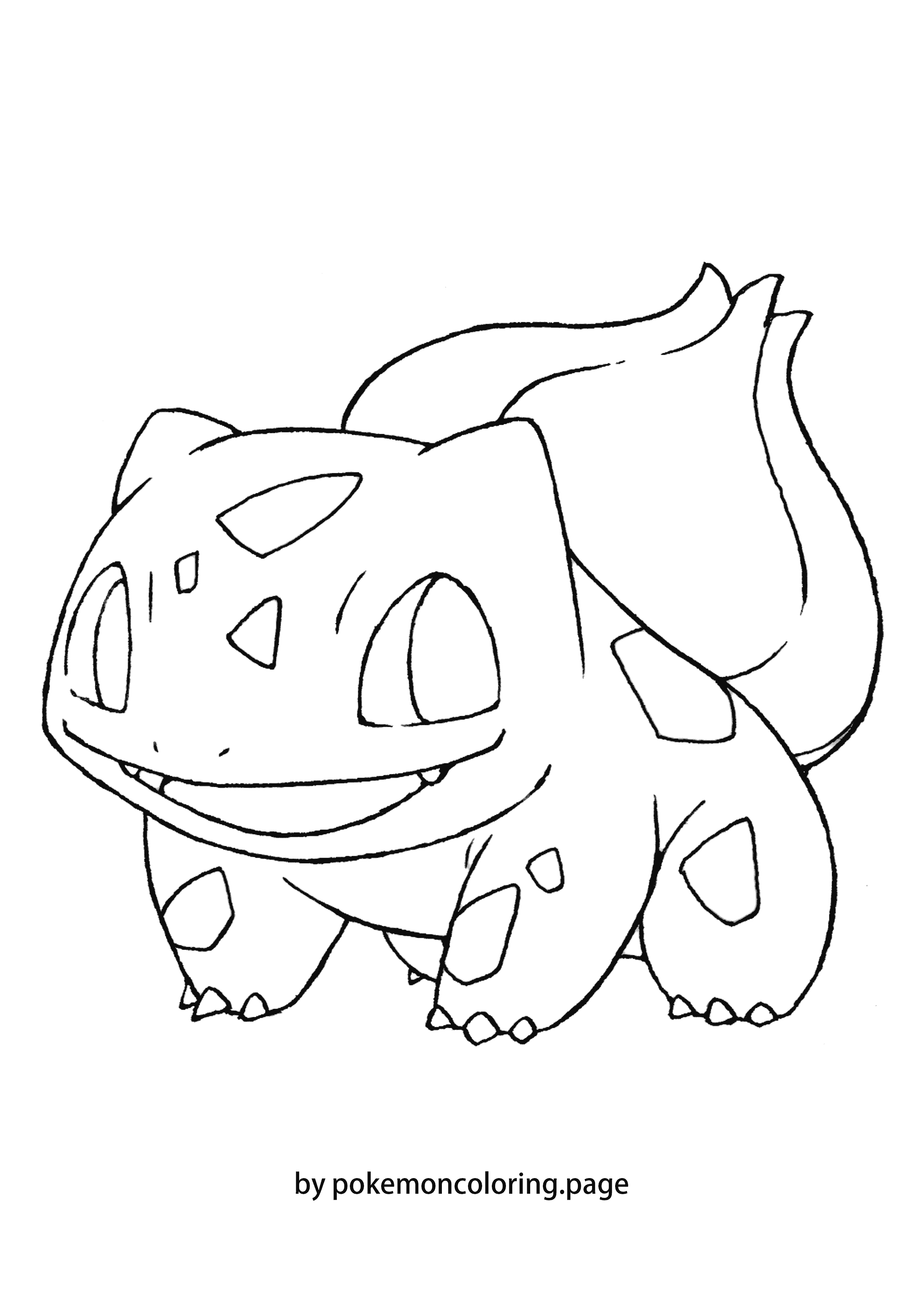 bulbasaur coloring page (#1)