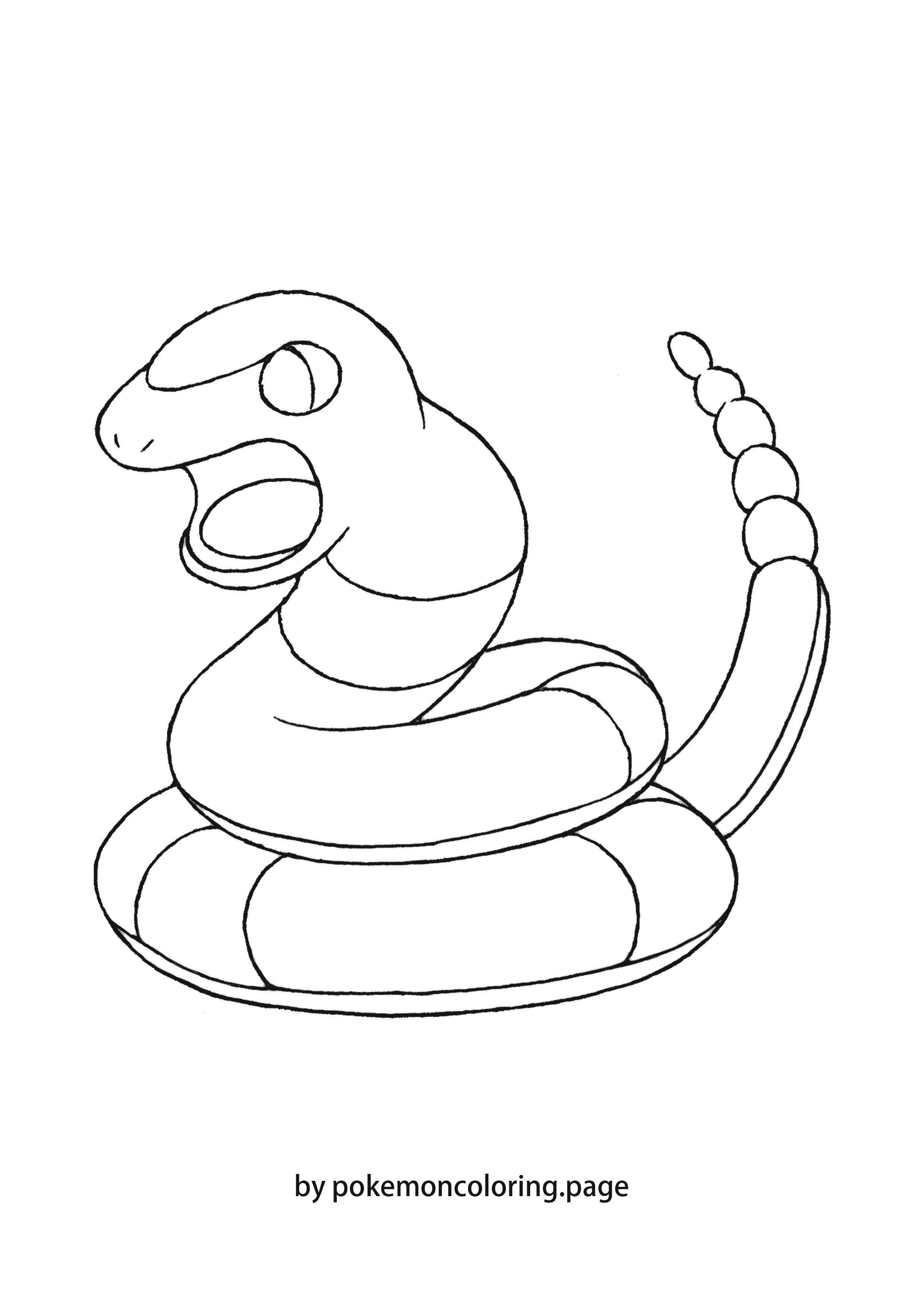 Ekans coloring page (#1)