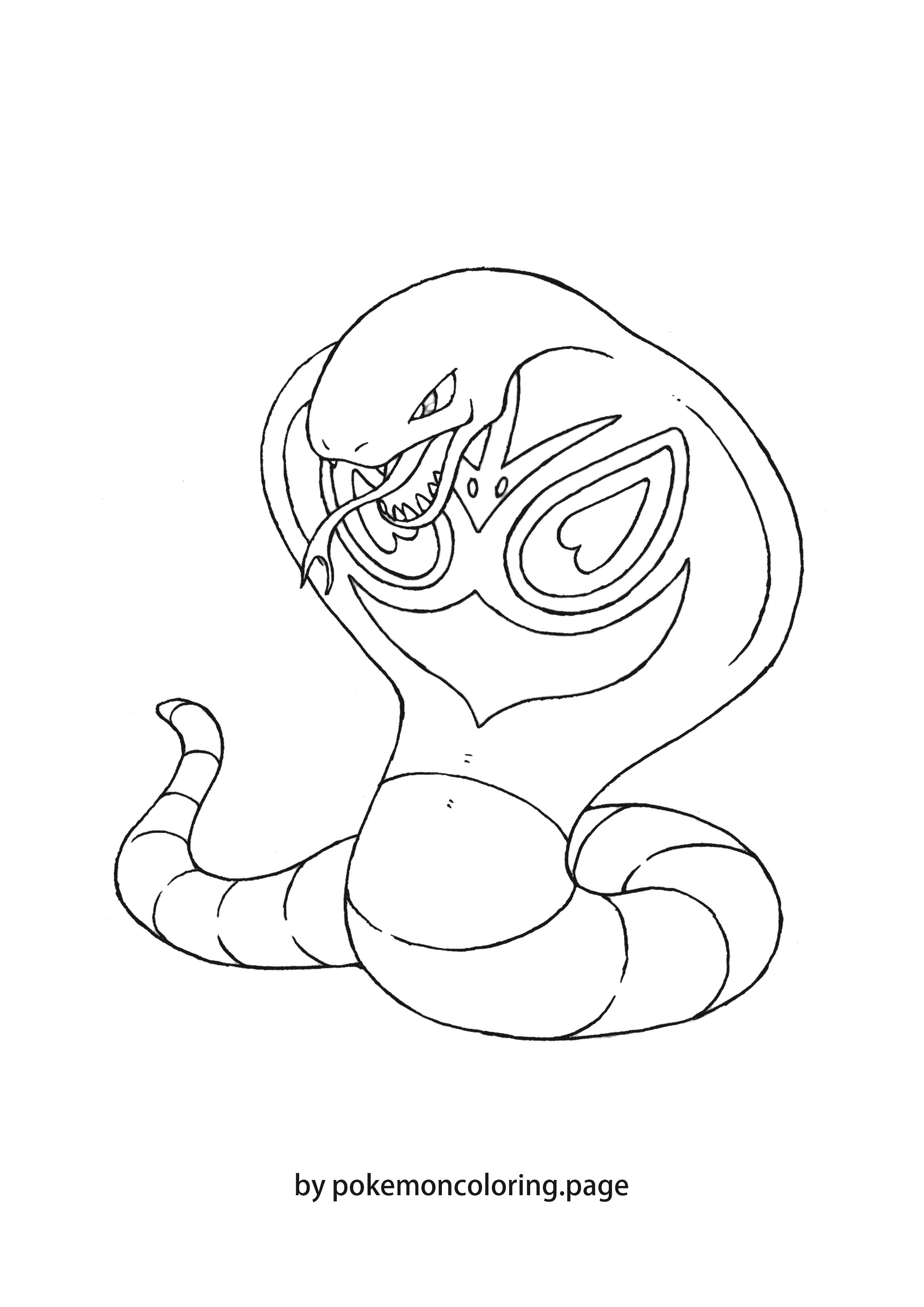 Arbok coloring page (#1)