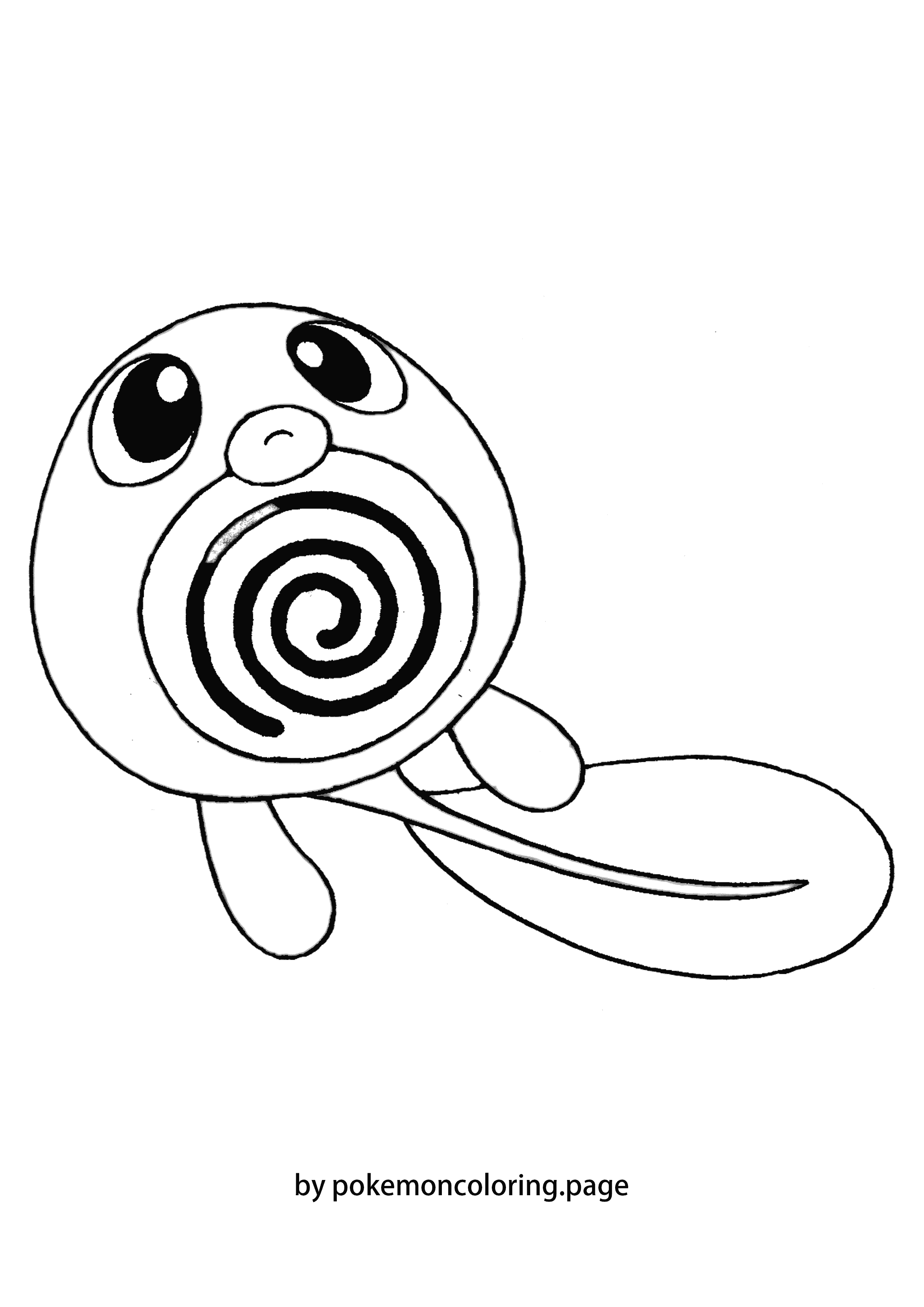 Poliwag coloring page (#1)